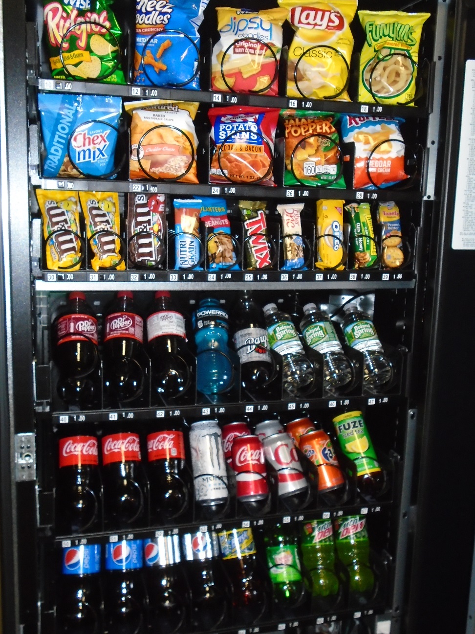 AMS Automated Merchandising Systems 39VCB Sensit (Visi Combo 44) Cold